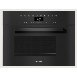 MIELE DGM 7440 Εντοιχιζόμενος Φούρνος ατμού με μικροκύματα 40lt 59.5cm Obsidian Black